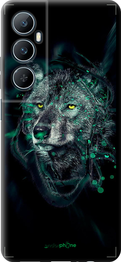 TPU чехол Wolf для Realme C65 4G - 6610b-3719 изображение 
