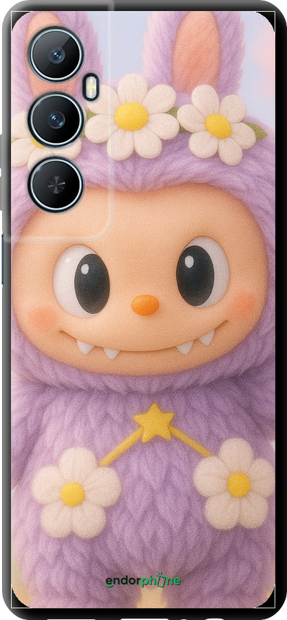 TPU чехол Лабубу 1 для Realme C65 4G - 6709b-3719 изображение 