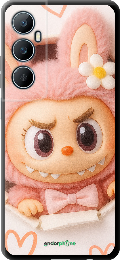 TPU чехол Лабубу 2 для Realme C65 4G - 6710b-3719 изображение 