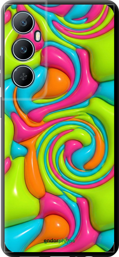 TPU чехол Y2K Jelly Dream для Realme C65 4G - 6780b-3719 изображение 