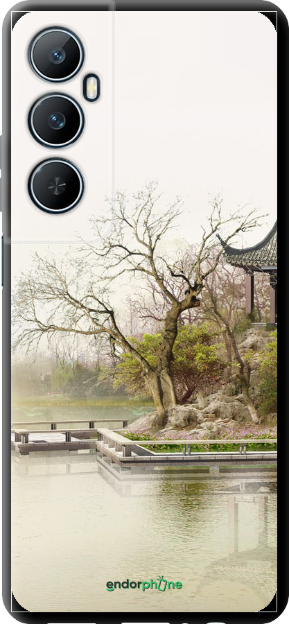 TPU чехол Японский пейзаж для Realme C65 4G - 776b-3719 изображение 
