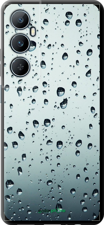 TPU чехол Скло в краплях для Realme C65 4G - 848b-3719 изображение 