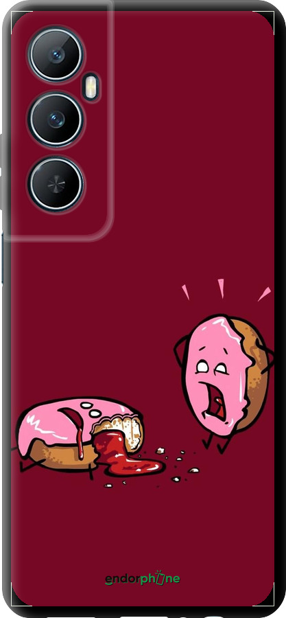 TPU чехол Печенье для Realme C65 4G - 911b-3719 изображение 