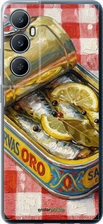 Силиконовый чехол Vintage Sardine Tin Phone для Realme C65 4G - 6772u-3719 изображение 
