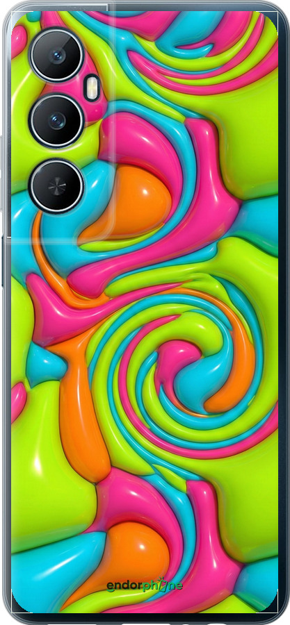 Силиконовый чехол Y2K Jelly Dream для Realme C65 4G - 6780u-3719 изображение 