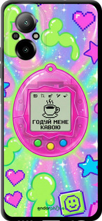 TPU чехол 'Y2K Aesthetic Retro Pet: Годуй мене кавою' для Realme C67 4G изображение 6