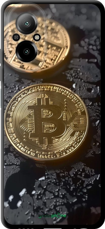 TPU чехол Вулканійчний Bitcoin для Realme C67 4G - 6092b-3648 изображение 