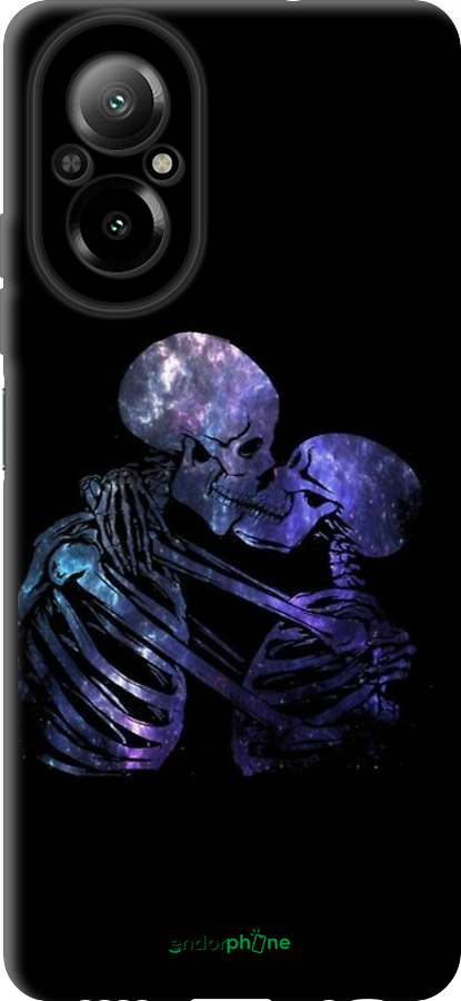 TPU чехол Із зображенням скелета для Realme C67 4G - 6537b-3648 изображение 