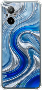 Силикон с усиленными углами чехол Liquid Chrome для Realme C67 4G - 6781sp-3648 изображение 