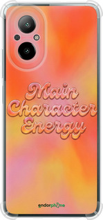 Силіконовий протиударний с посиленими кутами чехол Aura Gradient Main Character Energy Aesthetic Y2K для Realme C67 4G - 6783sp-3648 изображение 