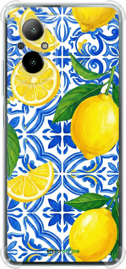 Силіконовий протиударний с посиленими кутами чехол Grocery Girl Italian Summer для Realme C67 4G - 6766sp-3648 изображение 