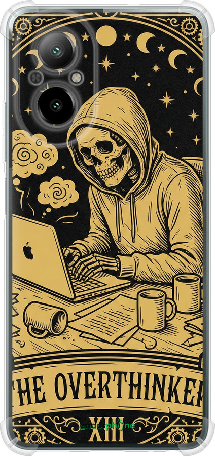 Силикон с усиленными углами чехол The Overthinker для Realme C67 4G - 6774sp-3648 изображение 