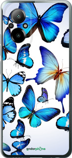 Силиконовый чехол Бабочки для Realme C67 4G - 6023u-3648 изображение 