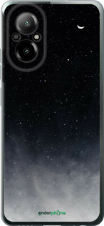 Силиконовый чехол Сині хмари, Синій місяць для Realme C67 4G - 6396u-3648 изображение 