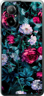 Силиконовый чехол Сад и розы для Realme C67 4G - 6483u-3648 изображение 