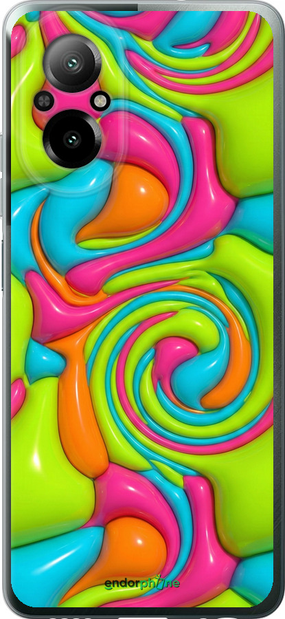 Силіконовий чехол Y2K Jelly Dream для Realme C67 4G - 6780u-3648 изображение 