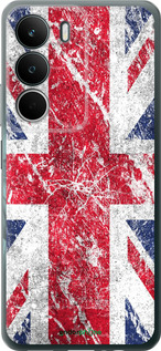 Силиконовый чехол Флаг Великобритании 1 для Realme C71 - 386u-4089 изображение 