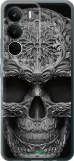 Силиконовый чехол skull-ornament для Realme C71 - 4101u-4089 изображение 