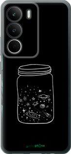 Силиконовый чехол Космос в банке для Realme C71 - 4297u-4089 изображение 