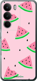 Силиконовый чехол Розовый арбуз для Realme C71 - 4314u-4089 изображение 