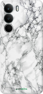 Силиконовый чехол Мрамор белый для Realme C71 - 4480u-4089 изображение 