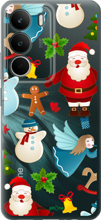 Силиконовый чехол Новогодний 1 для Realme C71 - 4614u-4089 изображение 