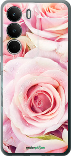 Силиконовый чехол Розы для Realme C71 - 525u-4089 изображение 