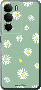 Силиконовый чехол Ромашки v4 для Realme C71 - 5603u-4089 изображение 