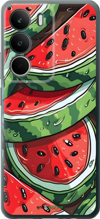 Силиконовый чехол Арбуз для Realme C71 - 6315u-4089 изображение 