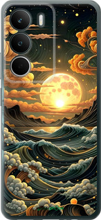 Силиконовый чехол Арт волны для Realme C71 - 6332u-4089 изображение 