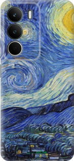 Силиконовый чехол «Звездная ночь» Винсента Ван Гога для Realme C71 - 6433u-4089 изображение 