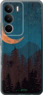 Силиконовый чехол Звездный лес для Realme C71 - 6480u-4089 изображение 