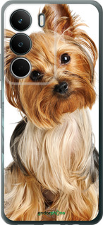 Силиконовый чехол Йоркширский терьер с хвостиком для Realme C71 - 930u-4089 изображение 