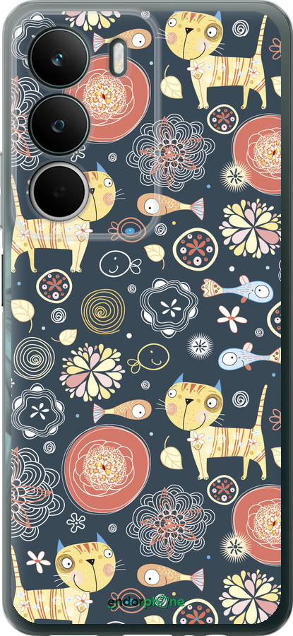 Силиконовый чехол Котята v4 для Realme C71 - 1224u-4089 изображение 