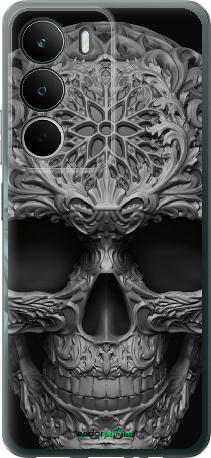 Силиконовый чехол skull-ornament для Realme C71 - 4101u-4089 изображение 