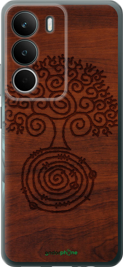 Силиконовый чехол Узор дерева для Realme C71 - 4119u-4089 изображение 