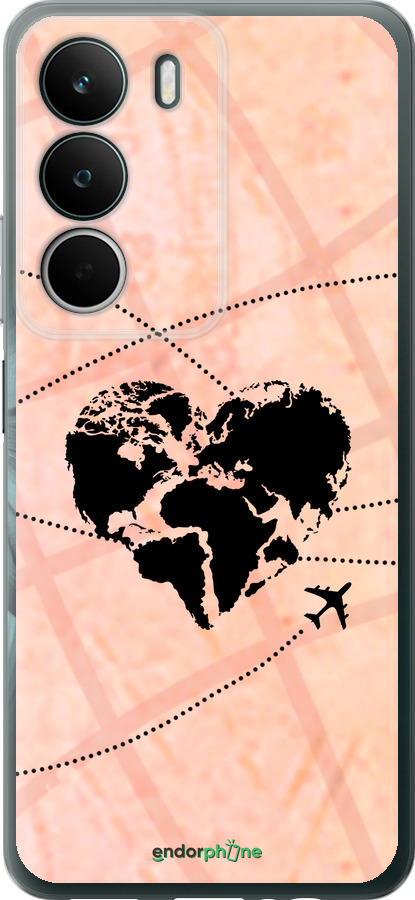 Силиконовый чехол Путешествуй для Realme C71 - 4607u-4089 изображение 