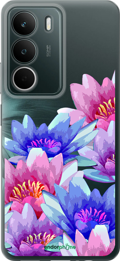 Силиконовый чехол Лотос для Realme C71 - 4862u-4089 изображение 