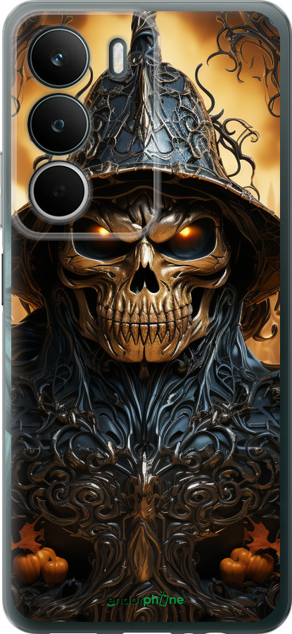 Силиконовый чехол Череп 2 для Realme C71 - 5652u-4089 изображение 