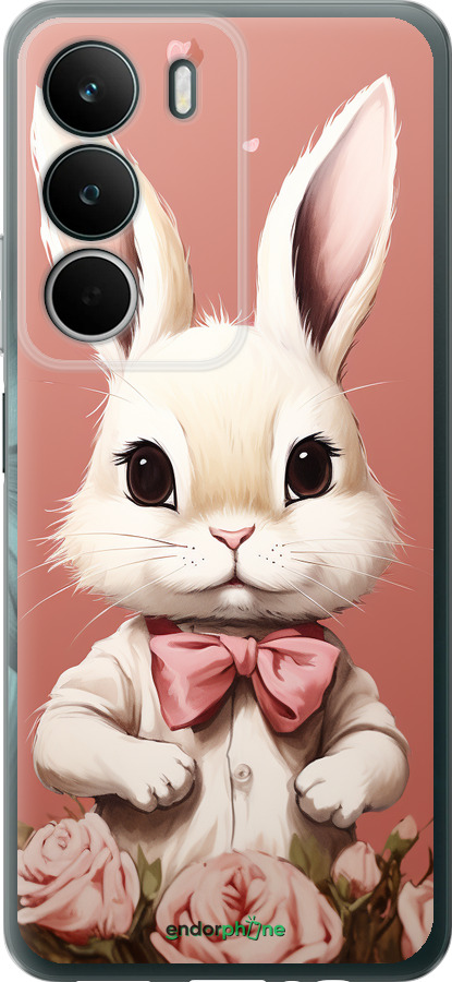 Силиконовый чехол Зайчик для Realme C71 - 5669u-4089 изображение 