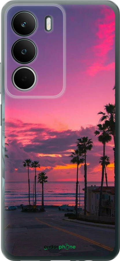 Силиконовый чехол Пальмы для Realme C71 - 5873u-4089 изображение 