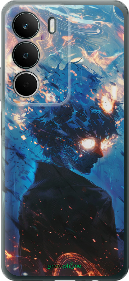 Силиконовый чехол Сатору Годжо для Realme C71 - 6129u-4089 изображение 