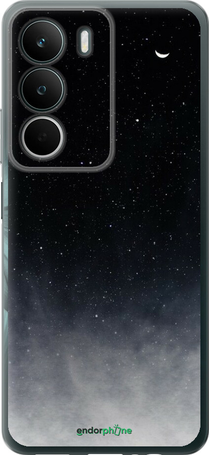 Силиконовый чехол Сині хмари, Синій місяць для Realme C71 - 6396u-4089 изображение 