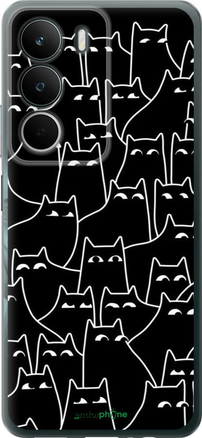 Силиконовый чехол С изображением кошек для Realme C71 - 6470u-4089 изображение 