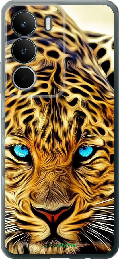 Силиконовый чехол Леопард для Realme C71 - 6611u-4089 изображение 