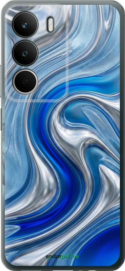 Силиконовый чехол Liquid Chrome для Realme C71 - 6781u-4089 изображение 