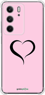 Силикон с усиленными углами чехол Сердце 1 для Realme C75x - 4730sp-4506 изображение 