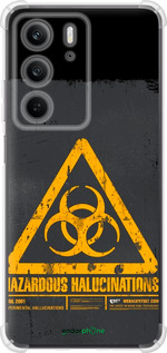 Силіконовий протиударний с посиленими кутами чехол biohazard 28 для Realme C75x - 4846sp-4506 изображение 