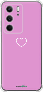 Силикон с усиленными углами чехол Сердце 2 для Realme C75x - 4863sp-4506 изображение 