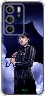 Силикон с усиленными углами чехол Wednesday v2 для Realme C75x - 5516sp-4506 изображение 